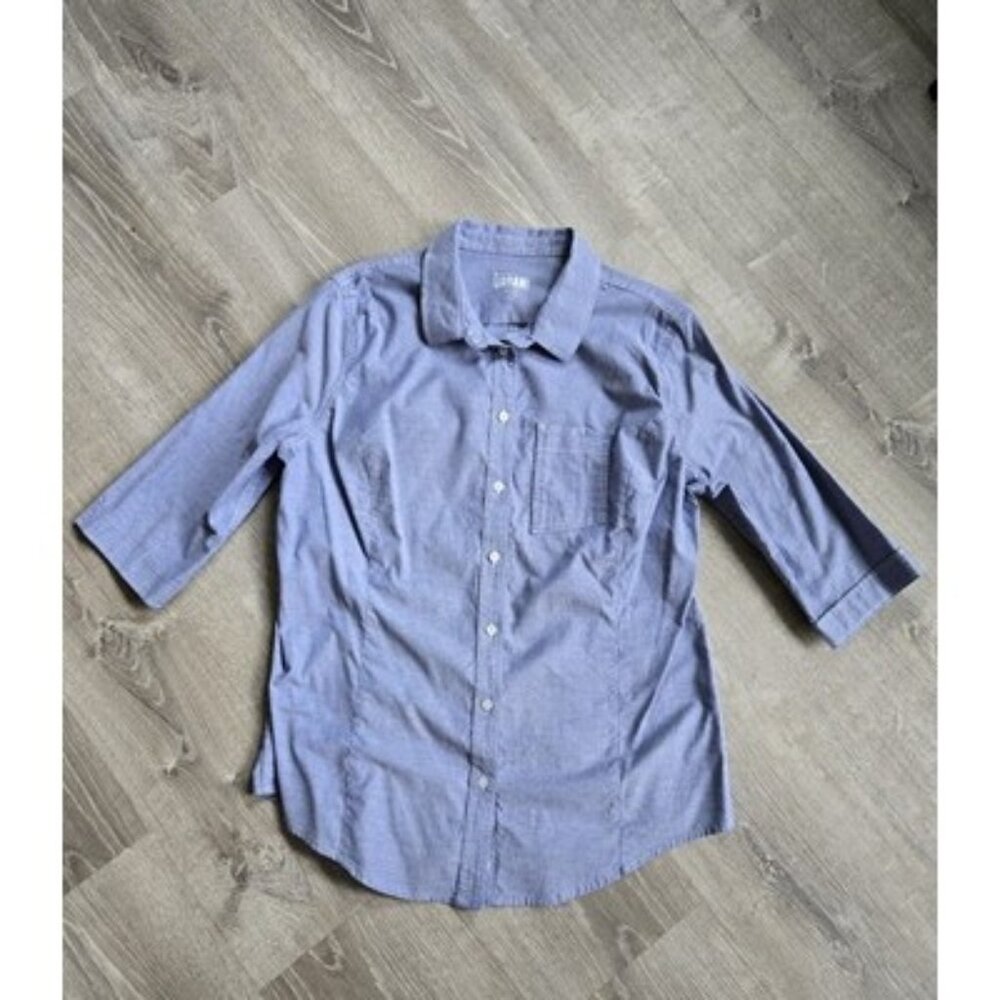 Chef Works Chambray Modern Oxford Classic Work Wear Size XL
